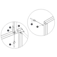 Quick Release Pins for Skyjack SJIII 3215 (10000996 - 10999999) DC Scissor Lift