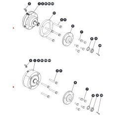Rear Brakes for Skyjack SJIII 3215 (10000996 - 10999999) DC Scissor Lift
