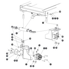 Steer Mechanism for Skyjack SJIII 3215 (10000996 - 10999999) DC Scissor Lift