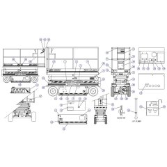 Decals for Skyjack SJIII 3220 DC Scissor Lift