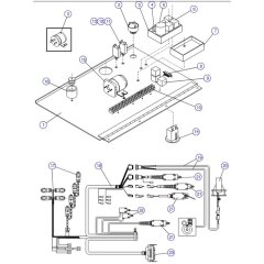 Electrical Panel (CE) Assembly for Skyjack SJIII 3220 DC Scissor Lift