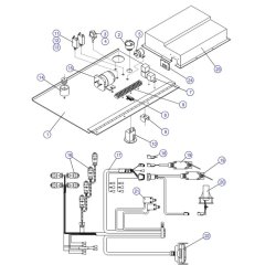 Electrical Panel (EE-Rated) Assembly for Skyjack SJIII 3220 DC Scissor Lift