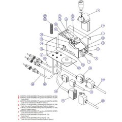 Operator's Control Box Assembly for Skyjack SJIII 3220 DC Scissor Lift