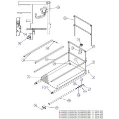 Powered Extension Platform Assembly for Skyjack SJIII 3220 DC Scissor Lift