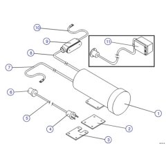 800 Watt Generator Assembly for Skyjack SJIII 3220 DC Scissor Lift