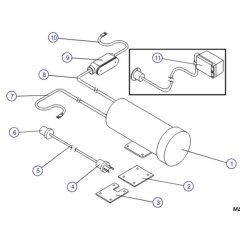 800 Watt Generator Option for Skyjack SJIII 4620 (66005 - 66429 700000 - 704418) DC Scissor Lift