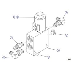 Proportional Control Manifold for Skyjack SJIII 4620 (66005 - 66429 700000 - 704418) DC Scissor Lift