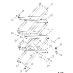 Scissor Arm for Skyjack SJIII 4620 (66005 - 66429 700000 - 704418) DC Scissor Lift