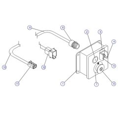 Base Control Box CE for Skyjack SJIII 4626 (700000 - 704418) DC Scissor Lift