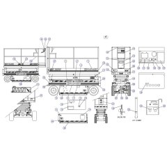 Labels and Nameplates ANSI/SIA and CSA for Skyjack SJIII 4626 (700000 - 704418) DC Scissor Lift