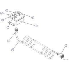 Powered Extension Platform Control Box for Skyjack SJIII 4626 (700000 - 704418) DC Scissor Lift
