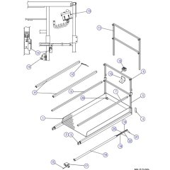 Powered Extension Platform for Skyjack SJIII 4626 (700000 - 704418) DC Scissor Lift