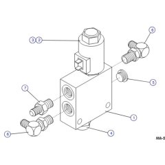 Proportional Control Manifold for Skyjack SJIII 4626 (700000 - 704418) DC Scissor Lift