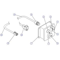 Base Control Box for Skyjack SJIII 4632 DC Scissor Lift