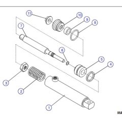 Brake Cylinder for Skyjack SJIII 4632 DC Scissor Lift