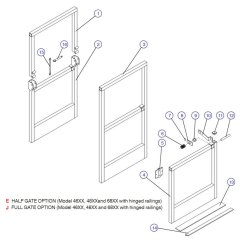 Gate for Skyjack SJIII 4632 DC Scissor Lift