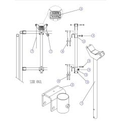 Light Duty Pipe Rack Option for Skyjack SJIII 4632 DC Scissor Lift