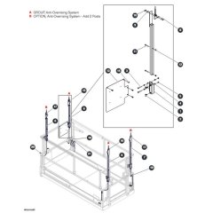 Anti-Overrising System Assembly (KC Only) for Skyjack SJIII 4740 DC Scissor Lift