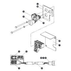 Base Control Assembly (CE & AS) Assembly for Skyjack SJIII 4740 DC Scissor Lift