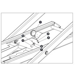 Flashing Light Assembly for Skyjack SJIII 4740 DC Scissor Lift