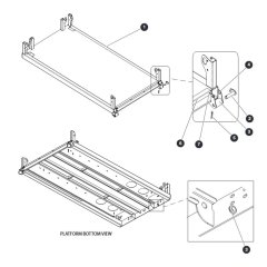 Main Platform for Skyjack SJIII 4740 DC Scissor Lift