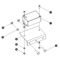 Tilt Switch Assembly for Skyjack SJIII 4740 DC Scissor Lift