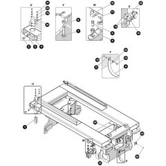 Base Assembly for Skyjack SJ3215 DC Scissor Lift