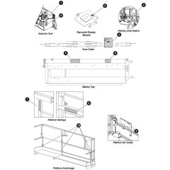 Decals for Skyjack SJ3215 DC Scissor Lift