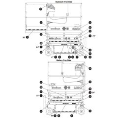 Decals -1 for Skyjack SJ3215 DC Scissor Lift