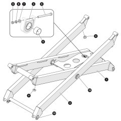 Scissor Arm (Level 3) Assembly for Skyjack SJ3219 E DC Scissor Lift