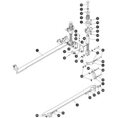 Pothole Protection Device Assembly for Skyjack SJ3219 E DC Scissor Lift