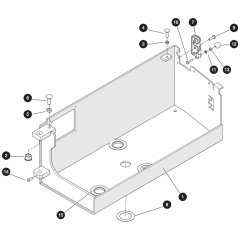 Hydraulic Tray Assembly for Skyjack SJ3219 E DC Scissor Lift
