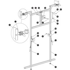 Board Carrier Assembly for Skyjack SJ3219 E DC Scissor Lift