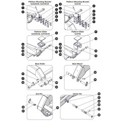 Scissor Mounting Assembly for Skyjack SJ3226 DC Scissor Lift