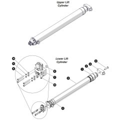 Lift Cylinder Assembly for Skyjack SJ3226 DC Scissor Lift