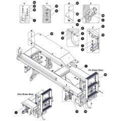 Base Assembly for Skyjack SJ3226 DC Scissor Lift