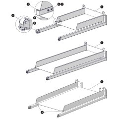 Extension Platform Assembly for Skyjack SJ3226 DC Scissor Lift