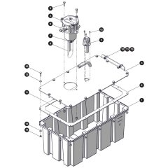 Hydraulic Tank Assembly for Skyjack SJ3226 DC Scissor Lift