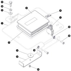Display Module Assembly for Skyjack SJ3226 DC Scissor Lift