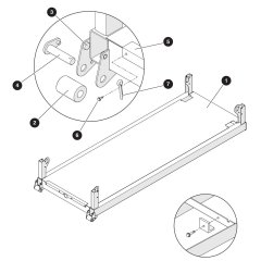 Main Platform Assembly for Skyjack SJ3226 E DC Scissor Lift