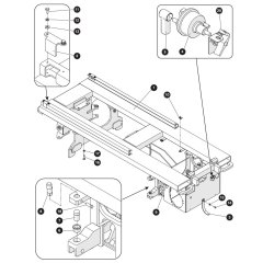 Base Assembly for Skyjack SJ3226 E DC Scissor Lift
