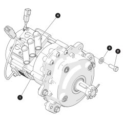 Wheel Motor Assembly for Skyjack SJ3226 E DC Scissor Lift