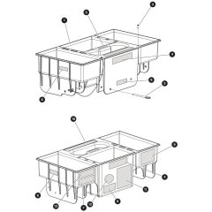 Tool Caddy Assembly for Skyjack SJ3226 E DC Scissor Lift