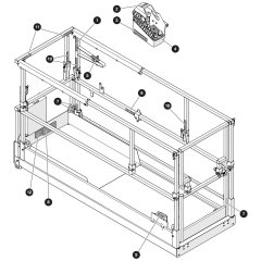 Decals -2 for Skyjack SJ3226 E DC Scissor Lift