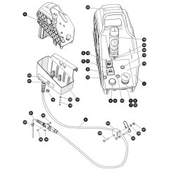Platform Control Box Assembly for Skyjack SJ3226 E DC Scissor Lift