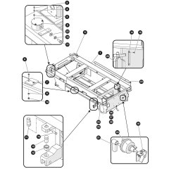 Base Assembly for Skyjack SJ5545 E DC Scissor Lift