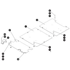 Base Cover Assembly for Skyjack SJ5545 E DC Scissor Lift