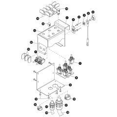 Generator Control Console Assembly for Skyjack SJ8841 RT Scissor Lift