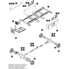 Base Assembly for Skyjack SJ9250 RT Scissor Lift