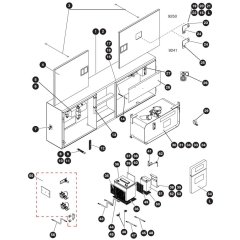 Hydraulic, Electrical Cabinet Assembly for Skyjack SJ9250 RT Scissor Lift